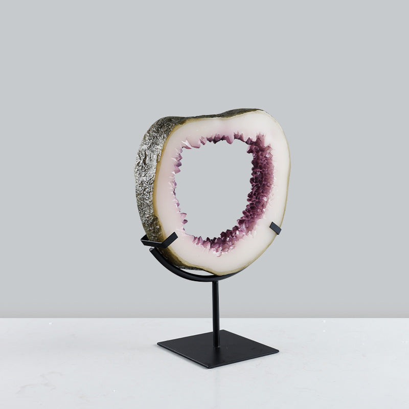 Dekorative Geoden Skulptur