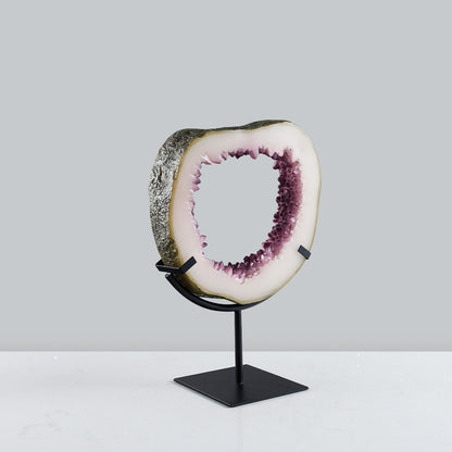 Dekorative Geoden Skulptur