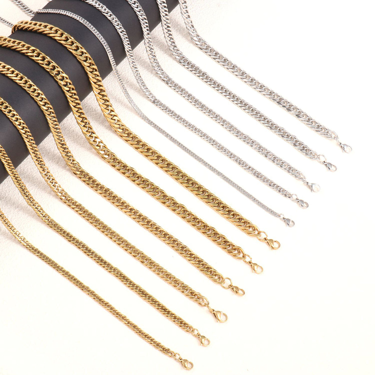Stylische Chunky Geflochtene Kettenarmband Brehn