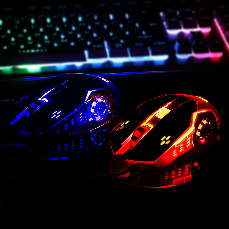 Ergonomische RGB Gaming Maus Brehn