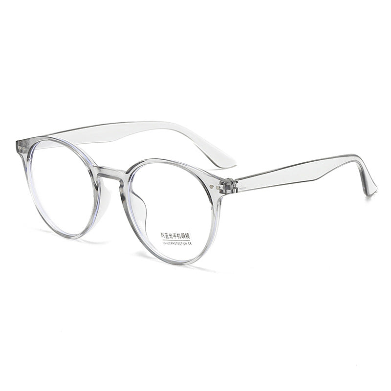 Damen Cat-Eye Sonnenbrille mit transparentem Rahmen Brehn