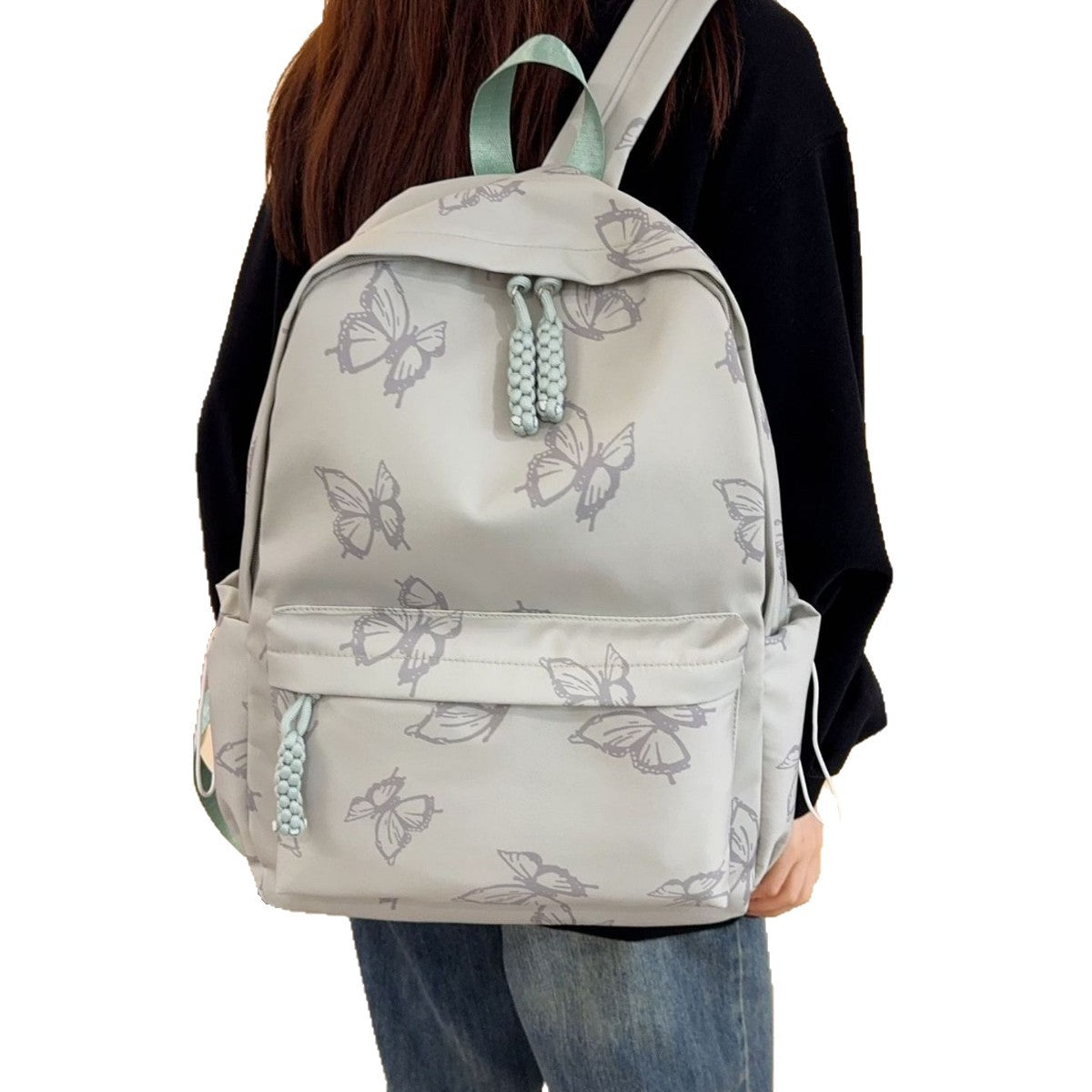 Rucksack mit Verspieltem Schmetterlingsdesign Brehn