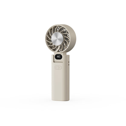 Unisex Tragbarer Handventilator mit temperaturgesteuerter LED-Anzeige Brehn