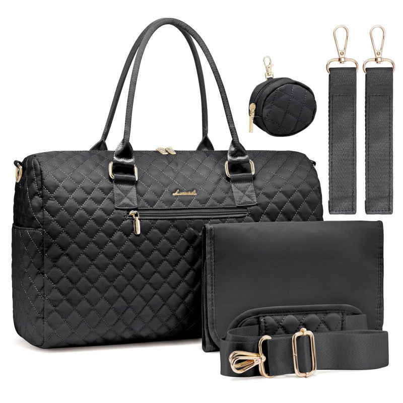 Elegant gestepptes Reise-Tote-Set Brehn
