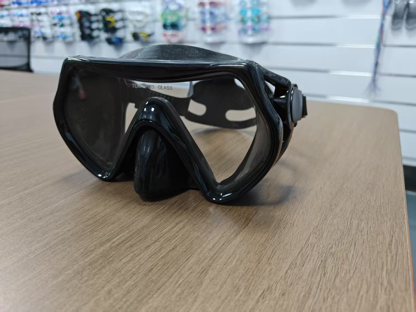 Schwimmmaske mit Sicht- und Komfortoptimierung Brehn