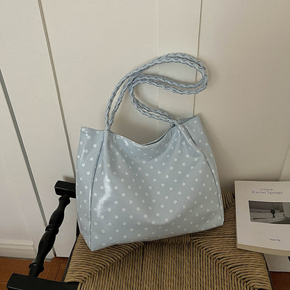 Polka-Dot-Muster-Handtasche