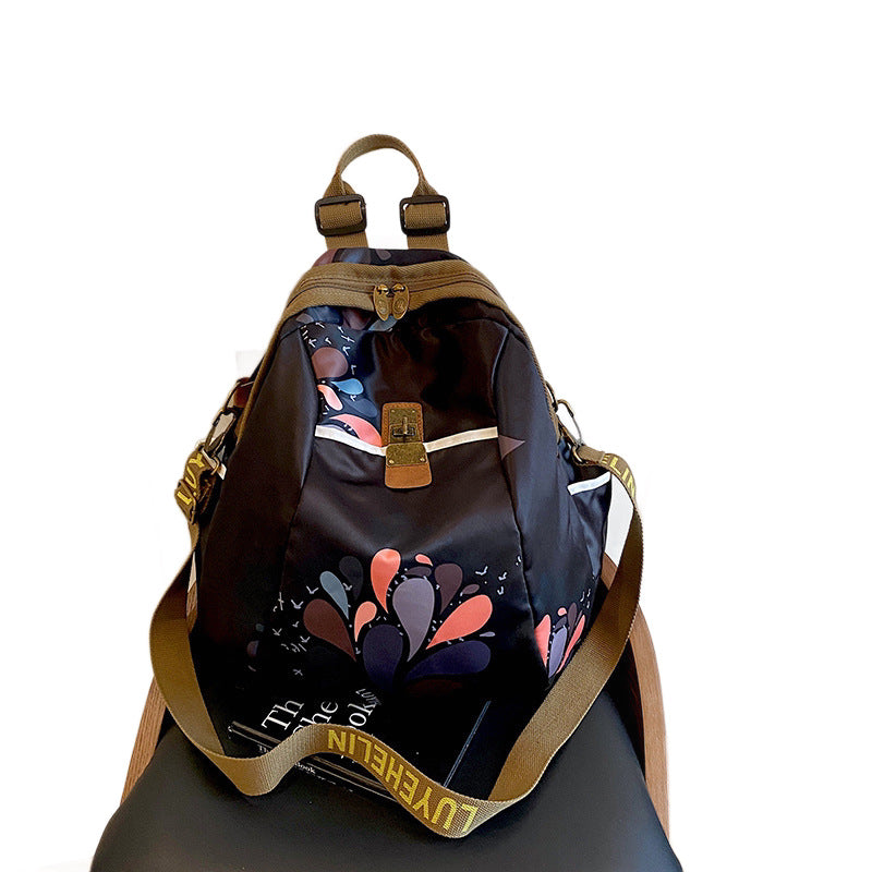 Künstlerischer Floral Zugbeutel Rucksack Brehn
