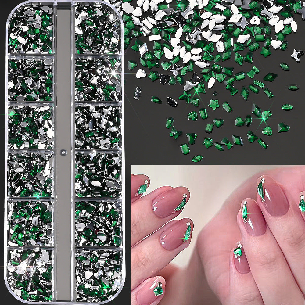 Nagelkunst Dekorative Edelsteinset