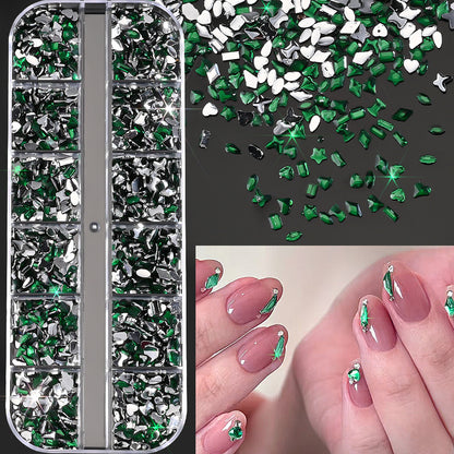 Nagelkunst Dekorative Edelsteinset