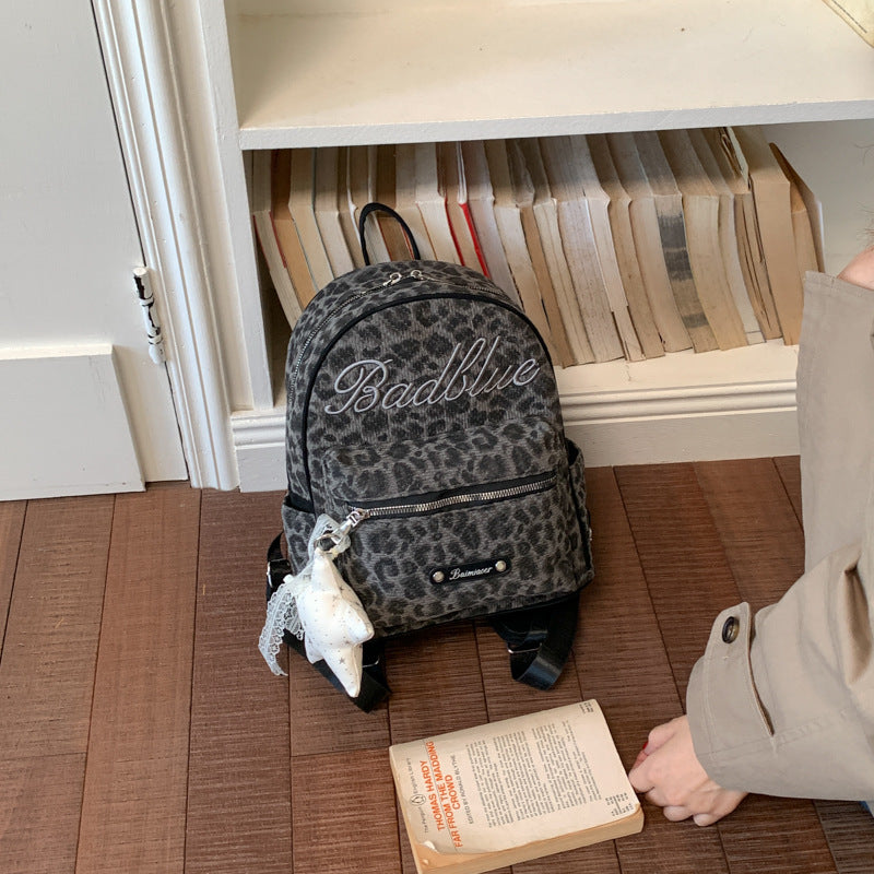 Trendy Gemusterter Rucksack