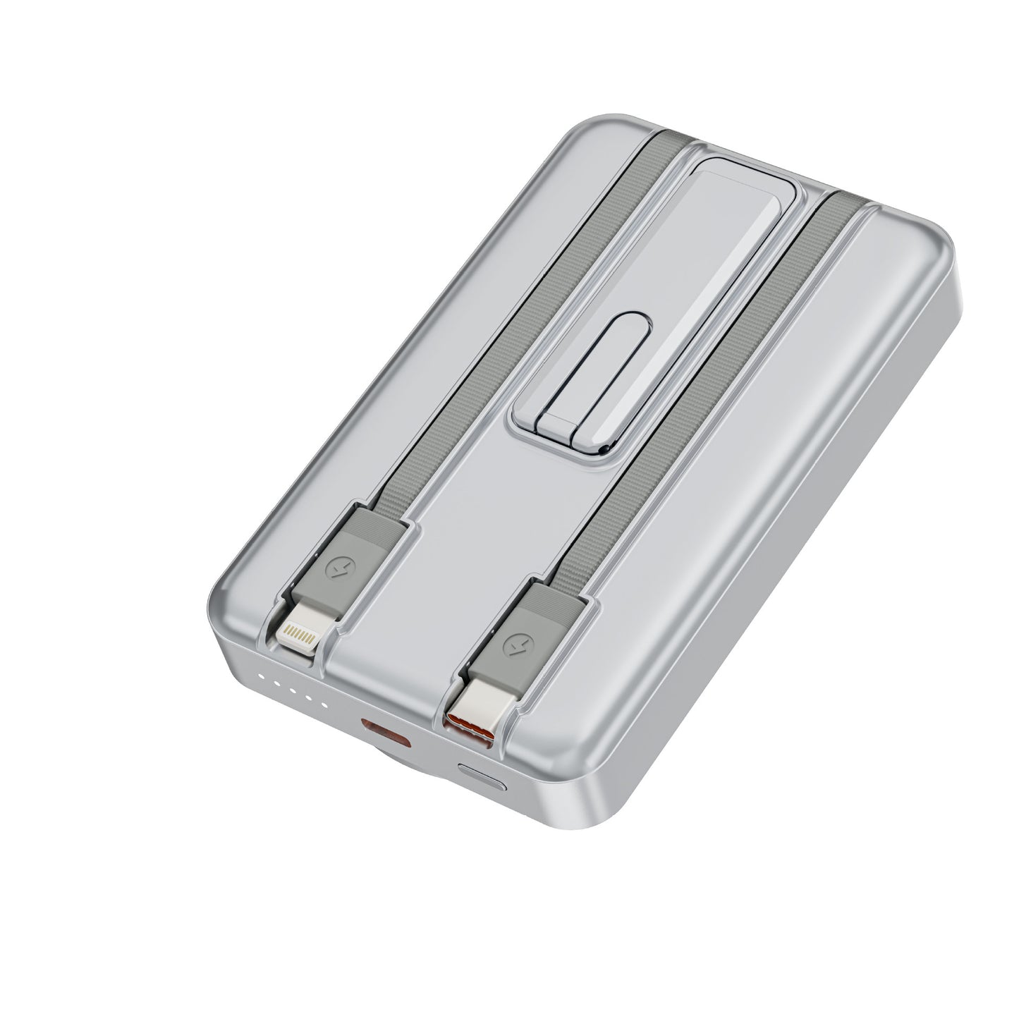 Magnetische Powerbank mit Hochgeschwindigkeitsladung und Integrierter Qi-Technologie Brehn