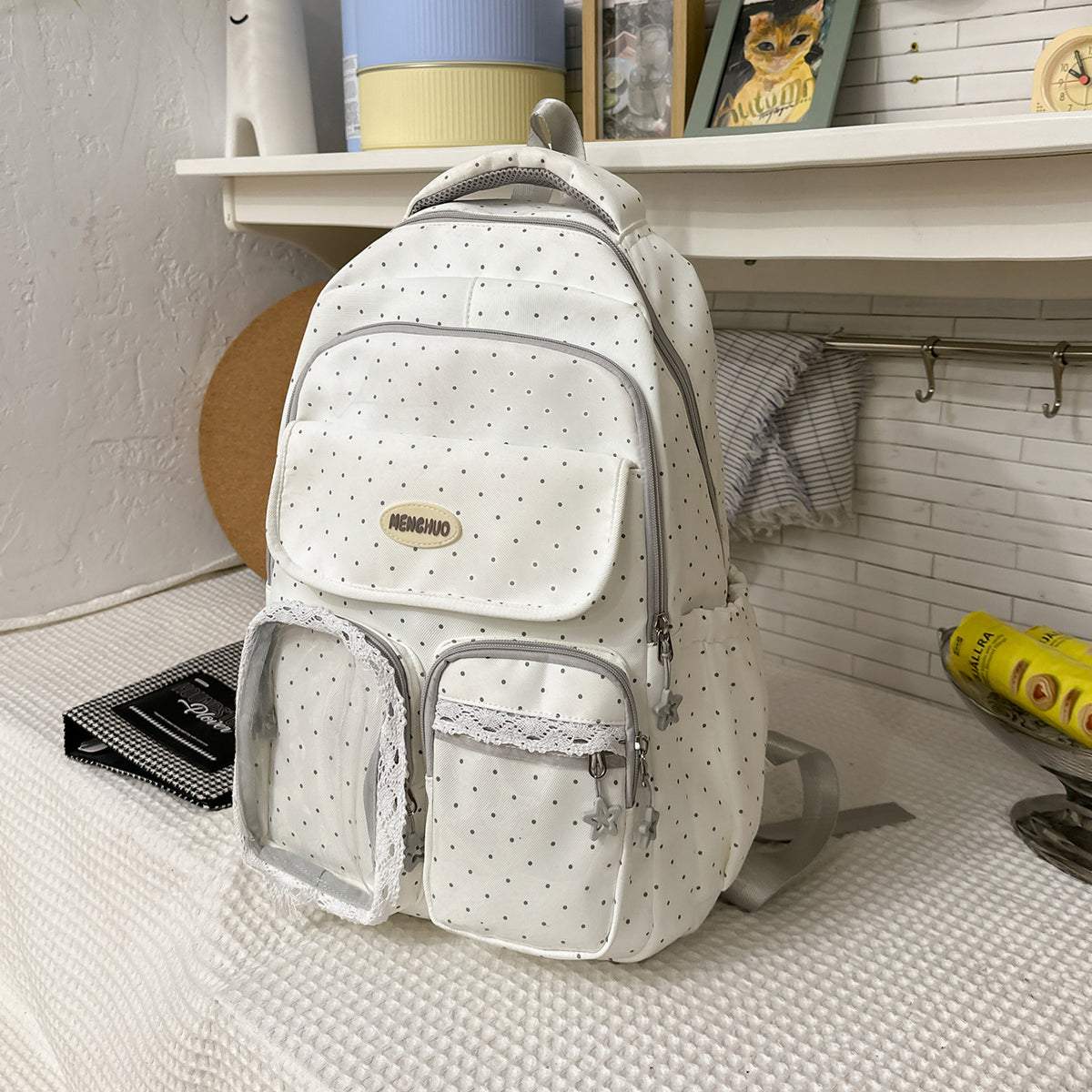 Stilvoller Mehrzweck-Muster-Rucksack Brehn
