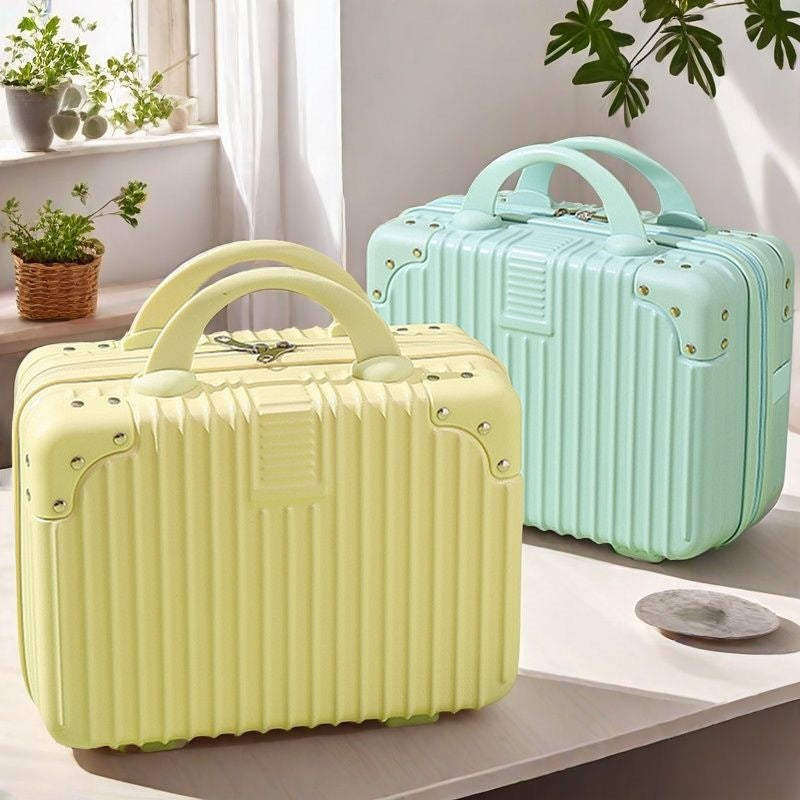 Hartschalen Trolley Koffer Mit Sicherem Zahlenschloss Und Hochwertigem Designs Brehn