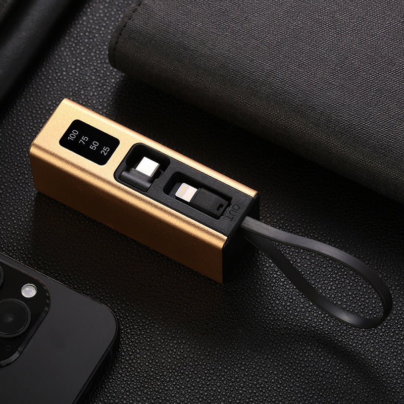 Multifunktionale Ladegerät mit Integriertem Usb-Kabel und Led-Anzeige Brehn