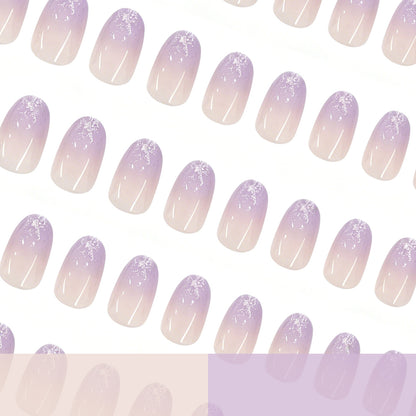 Glänzende Verlaufs-Gel-Nagelverstärkungen Brehn