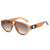 Vintage-inspirierte geometrische Sonnenbrille Brehn
