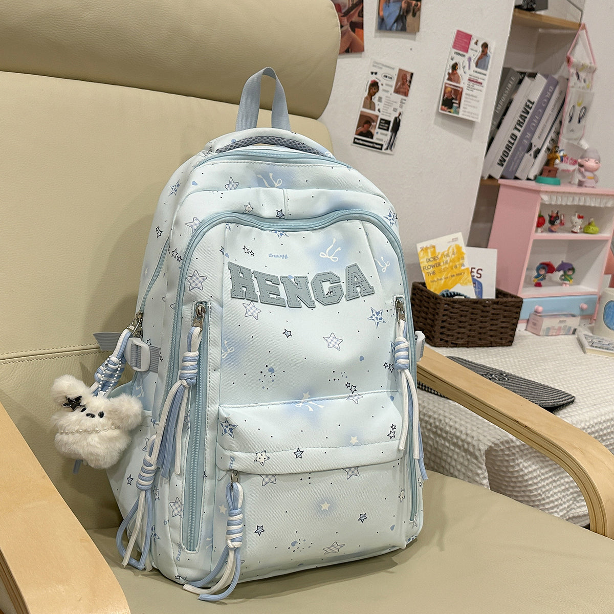 Stylischer Multi-Functional Rucksack mit dekorativen Akzenten Brehn