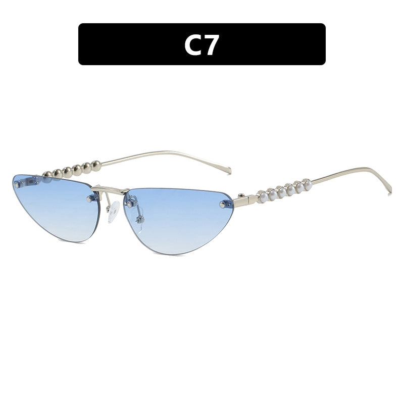 Damen Cat-Eye Sonnenbrille mit luxuriösen Details und schützendem UV-Filter Brehn