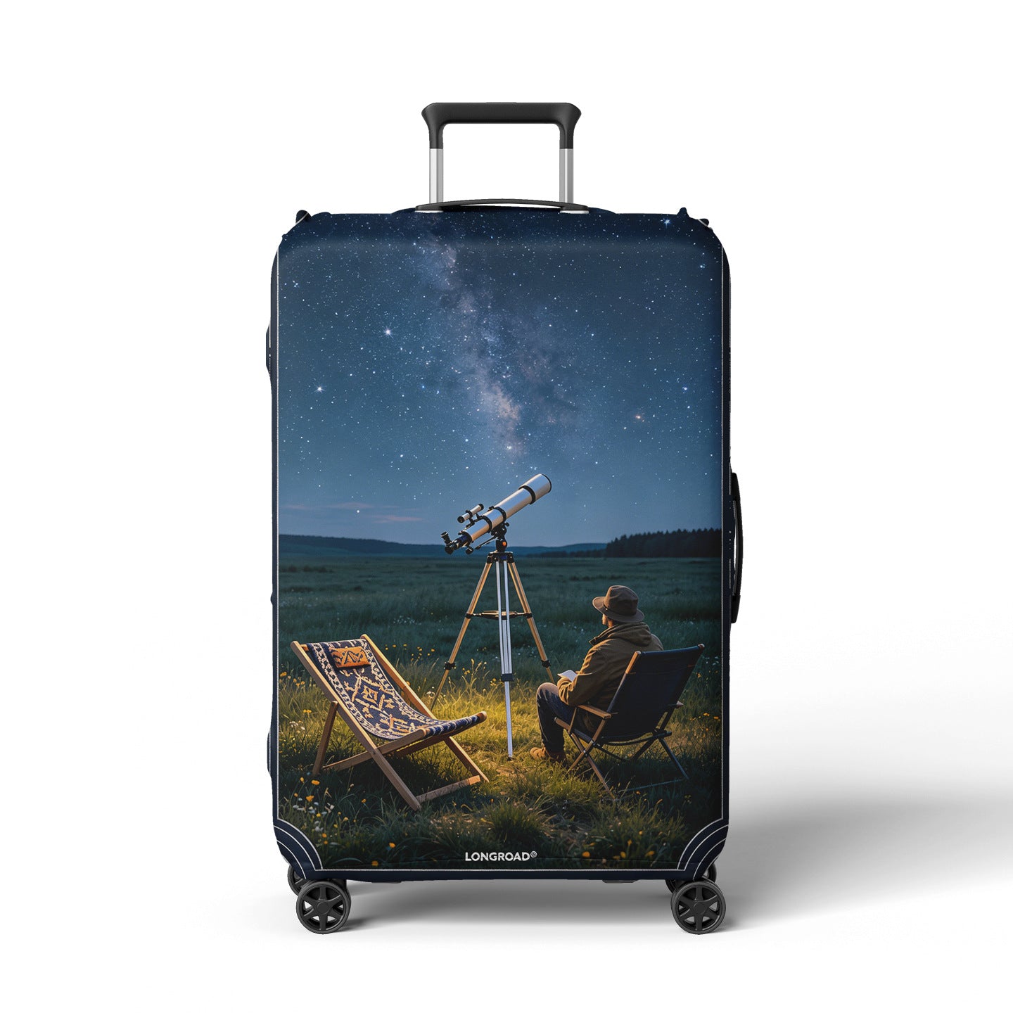 Damen Kofferhülle mit Strandmotiv Brehn