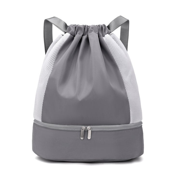 Leichter Mesh Zugbeutel Rucksack Brehn