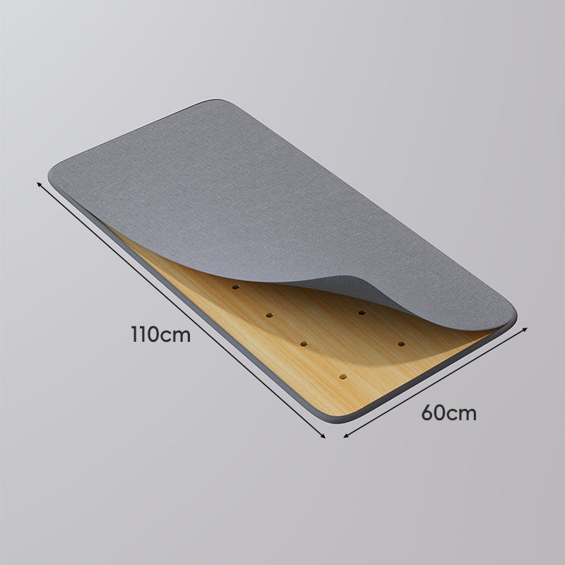 Große perforierte Bambusregalplatte mit belüftetem Lattendesign
