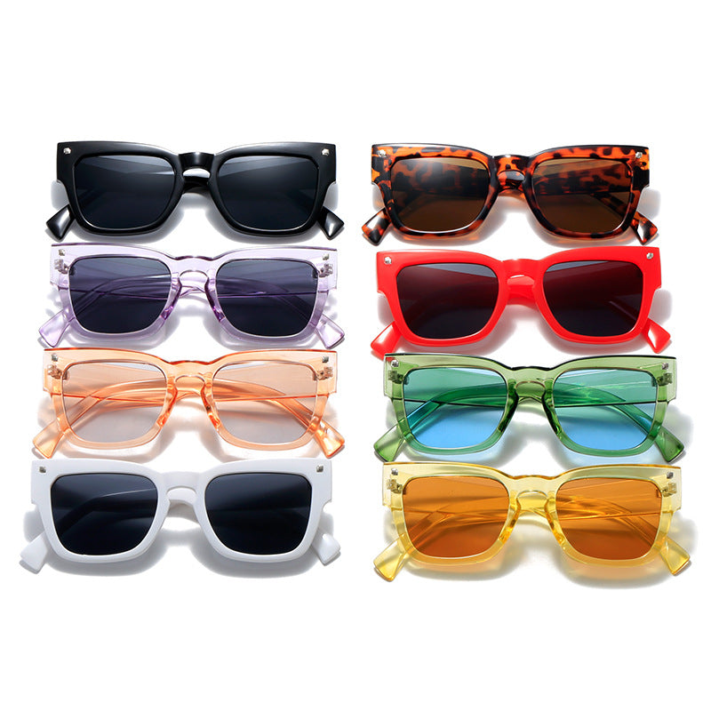 Damen modische Sonnenbrille im trendigen quadratischen Design Brehn