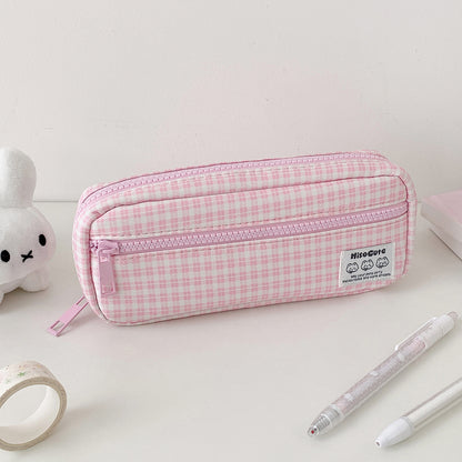 Karierter Bleistiftetui Organizer