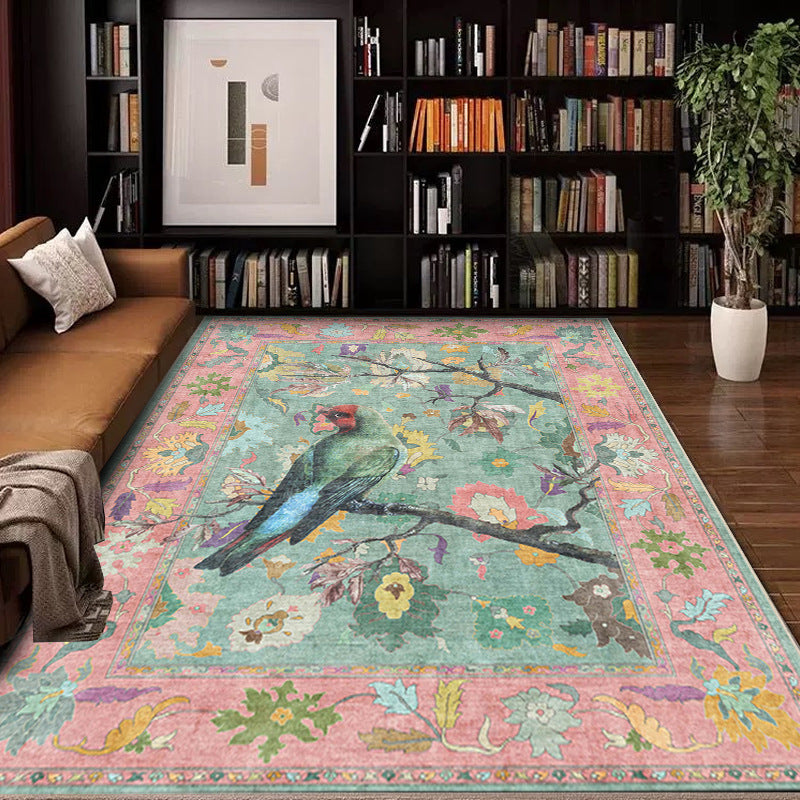 Vintage-inspirierter geometrischer Teppich