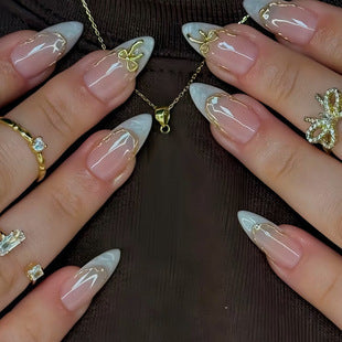 Elegante Gel-Nagelkunstverlängerungen Brehn
