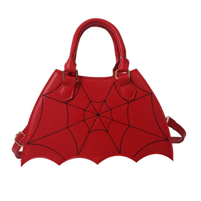 Gothic Spider Web Handtasche