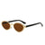 Damen Glamouröse Sonnenbrille mit luxuriösem Schmuckrahmen Brehn