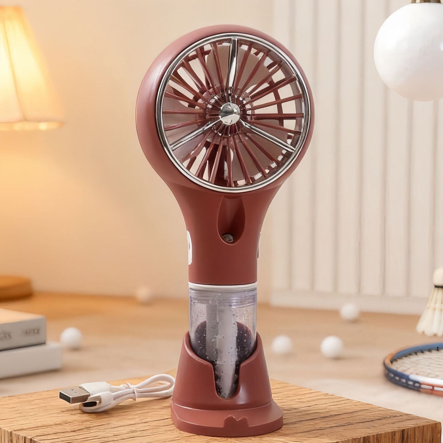 Damen Mini Mist Fan mit USB-Anschluss Brehn