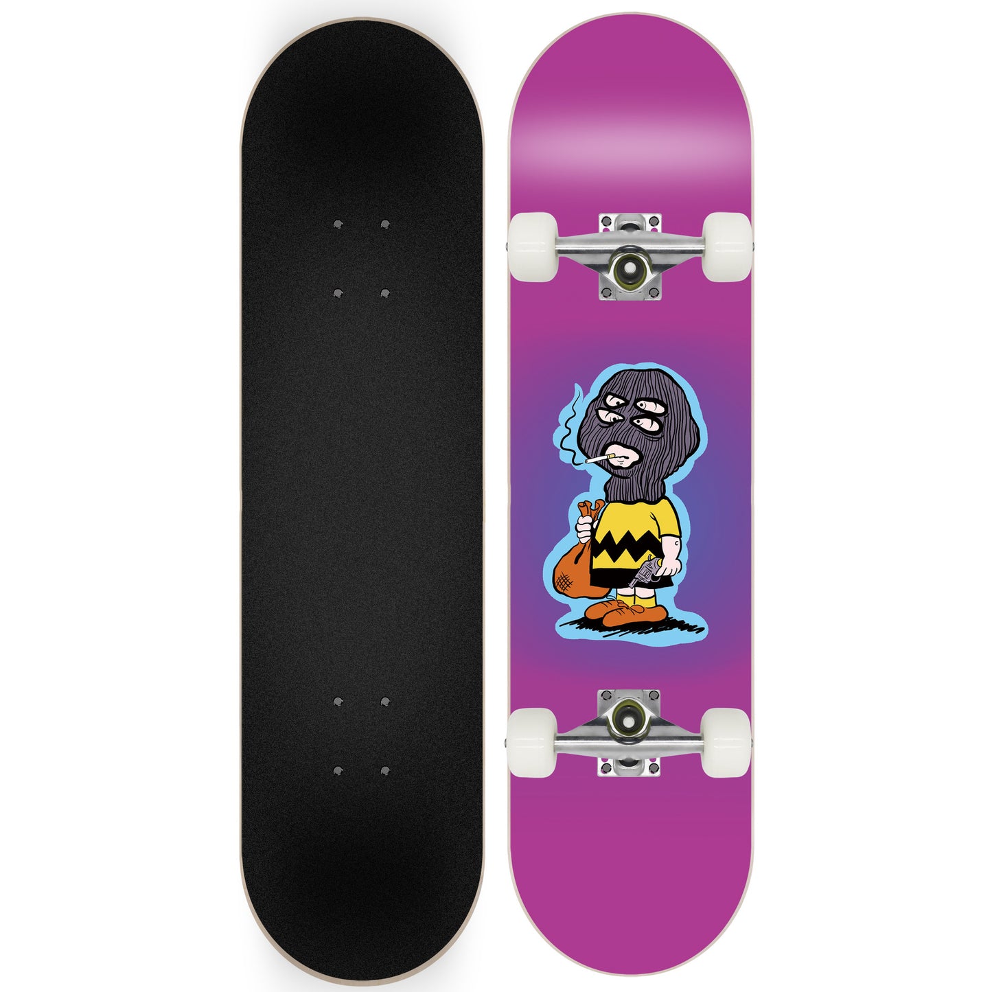 Skateboard mit Galaxy-Design Brehn