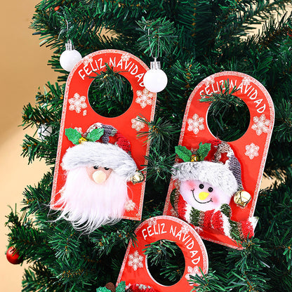 Dekorative Weihnachtsdeko Türschild Brehn