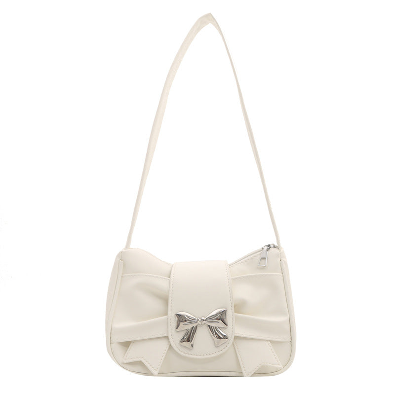 Elegante Schleifenakzent Schultertasche Brehn