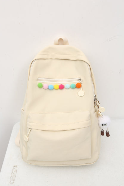 Praktischer Rucksack mit Farbenfrohen Applikationen Brehn