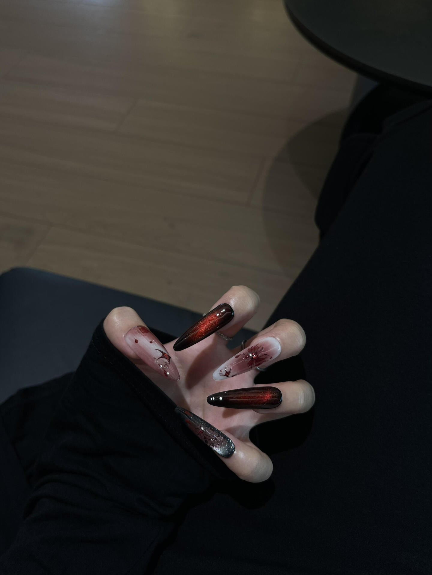 Glamouröse Nagelkunst mit Modernes Design Brehn