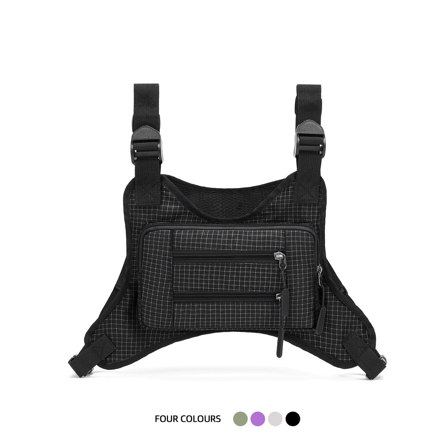 Verstellbare Utility-Brusttasche Brehn