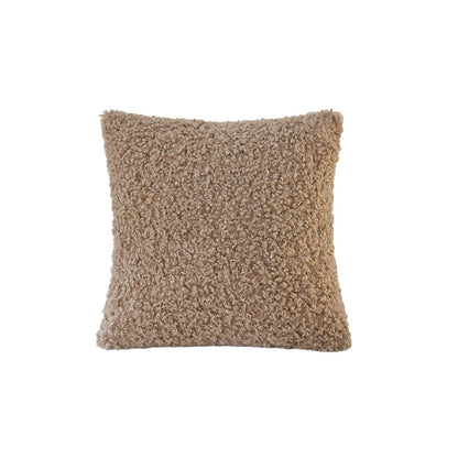 Kuschel-Kissen in Teddy-/Bouclé-Optik mit weicher Füllung Brehn