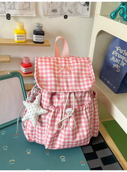 Trendy Kordelzug Freizeit Rucksack Brehn