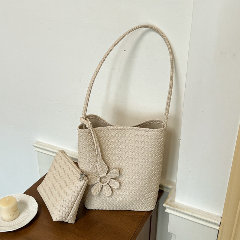 Gewebte Leder Eleganz Tote