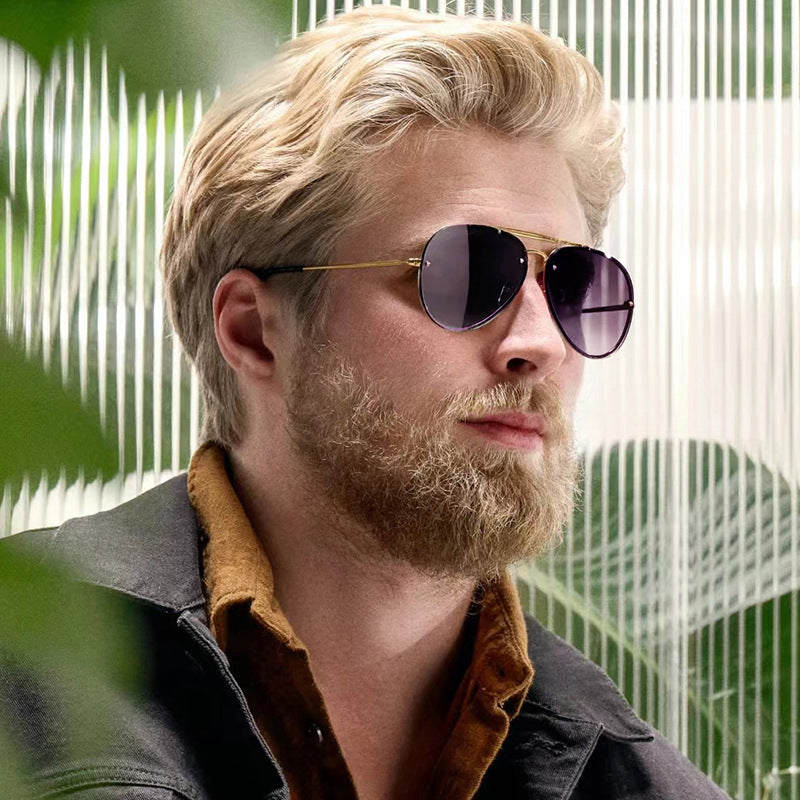 Damen extravagante Sonnenbrille mit stilvollem Rahmen und UV-Schutz Brehn