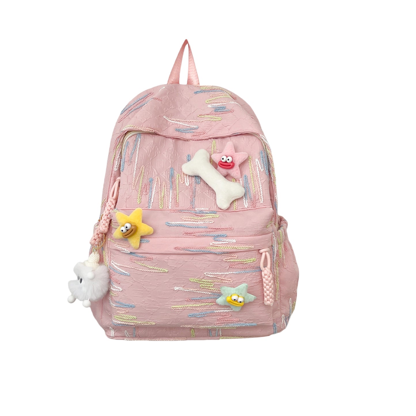 Dekorativer Plüsch-Charakter-Rucksack Brehn