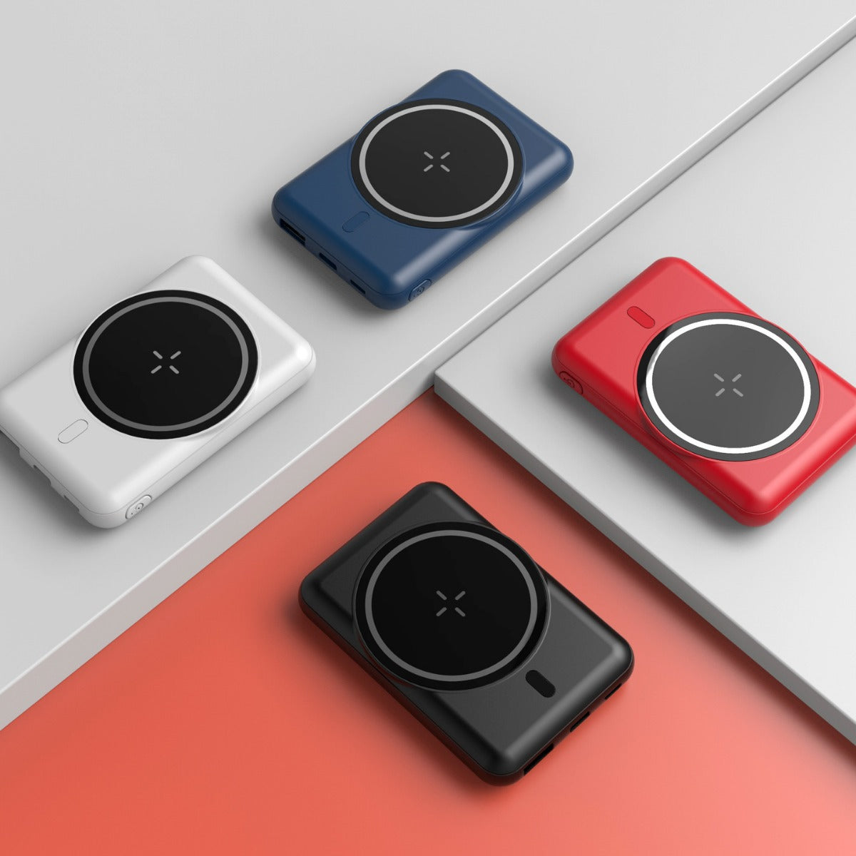Wireless Powerbank mit Schnellladung und Integrierter Power-Management-Technologie Brehn