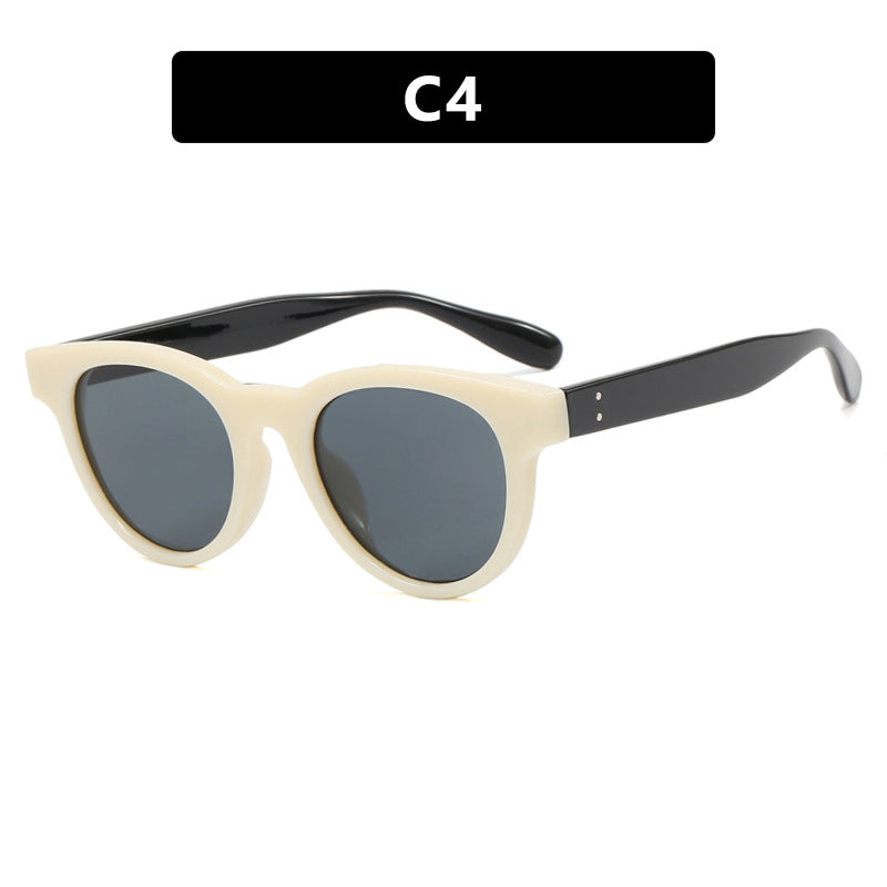 Damen stilvolle Sonnenbrille im trendigen Retro-Design Brehn