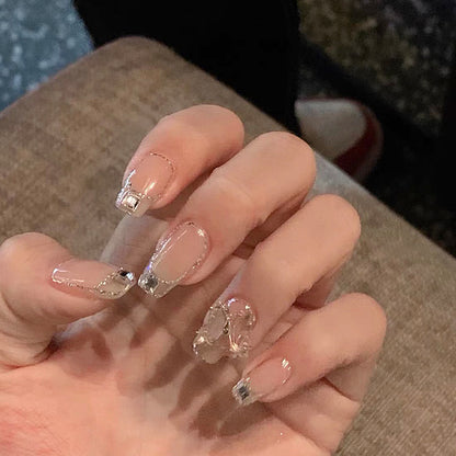 Dekorativer Press-On-Nagelset