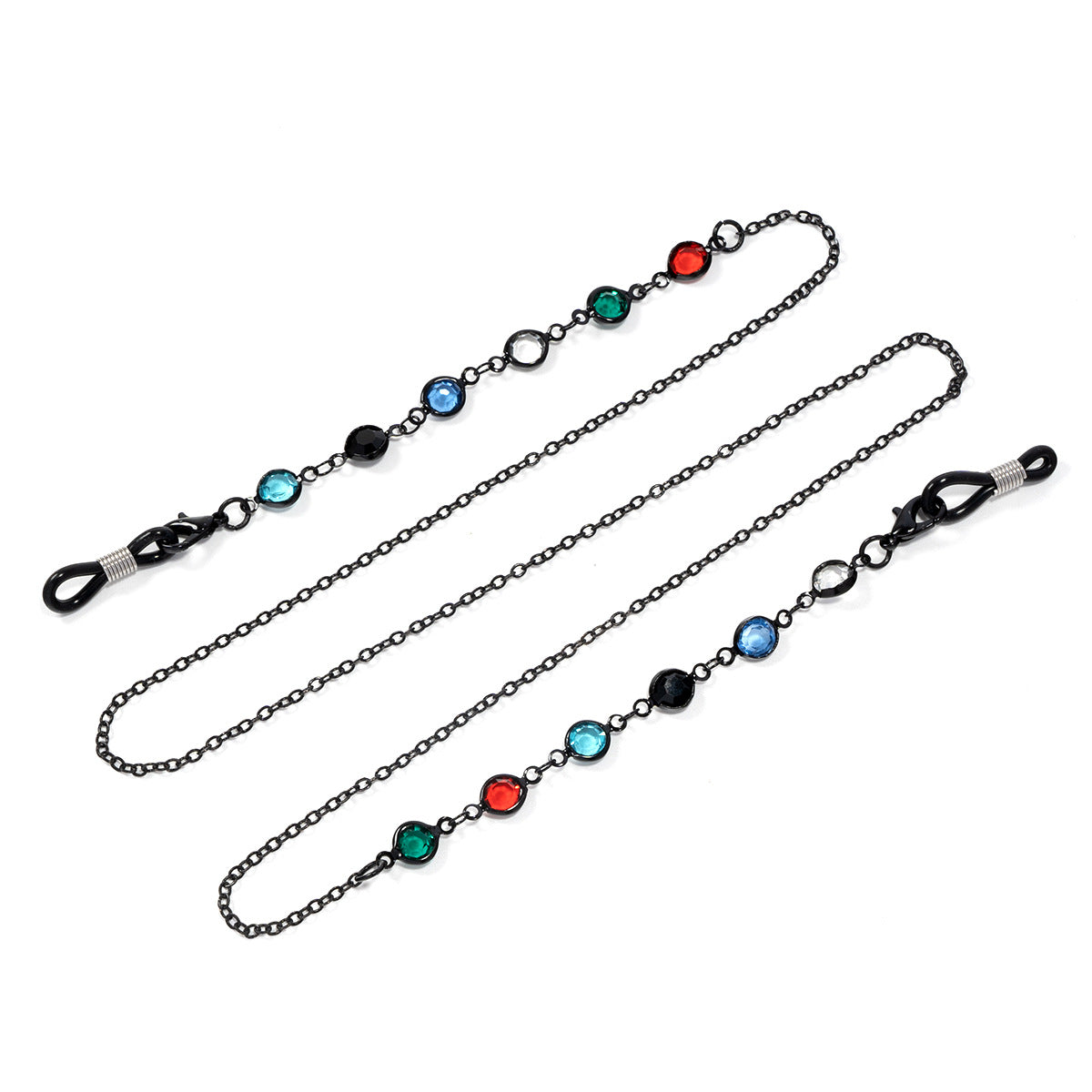 Dekorativer Kristall-Brillenband Brehn