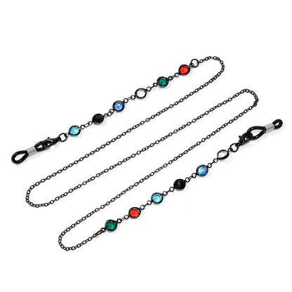 Dekorativer Kristall-Brillenband Brehn