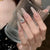 Ombre Stiletto Press-On-Nagelverlängerungen Brehn