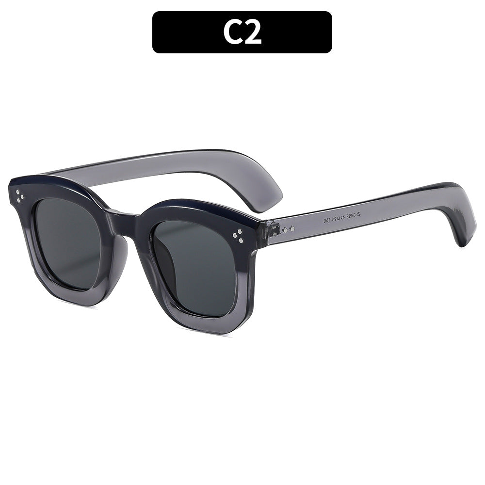 Vintage-inspirierte, auffällige Rahmen-Sonnenbrille